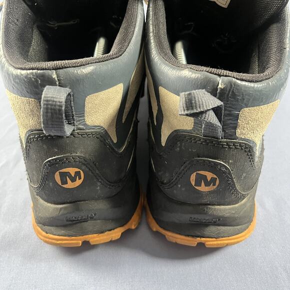 Merrell Capra Bolt Men’s Size 11.5 Hiking Boots Gray Trail Shoes 1990755